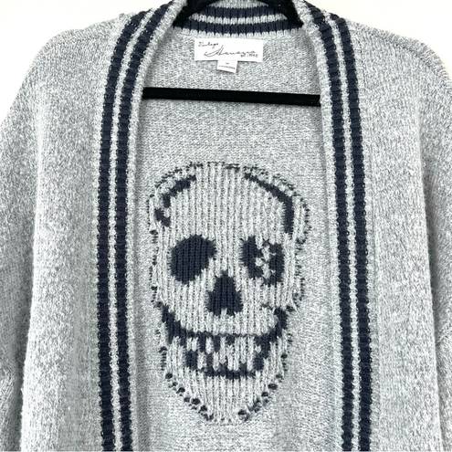 Vintage Havana Knit Skull Cardigan Sweater