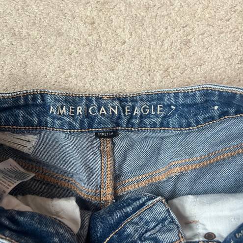 American Eagle denim mom jean shorts