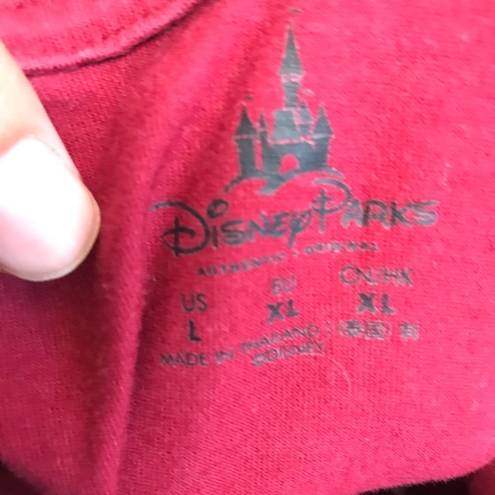 Disney  embroidered Mickey and quote t shirt