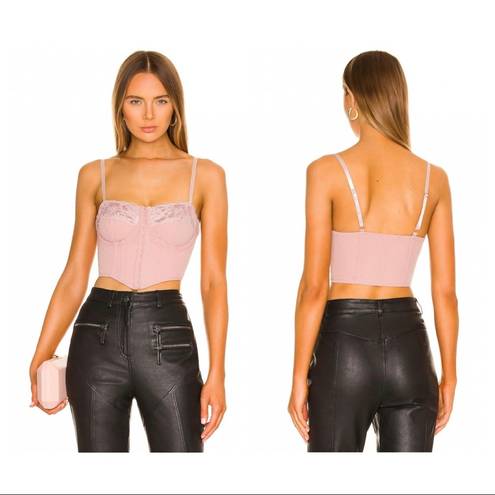 Revolve More To Come  Breanna Bustier Top Blush NWT