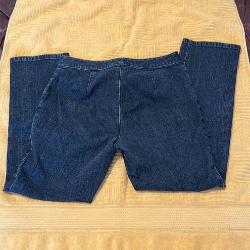 Krass&co Lauren Jeans  jeans w/ cute chain details stretchy EUC