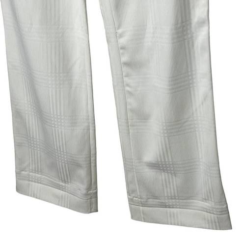 St. John NWT  Collection Fashion Fit Wide Leg Trouser Pants Off White Women’s 6