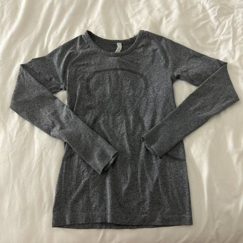 Lululemon Swiftly Tech Gray Long Sleeve