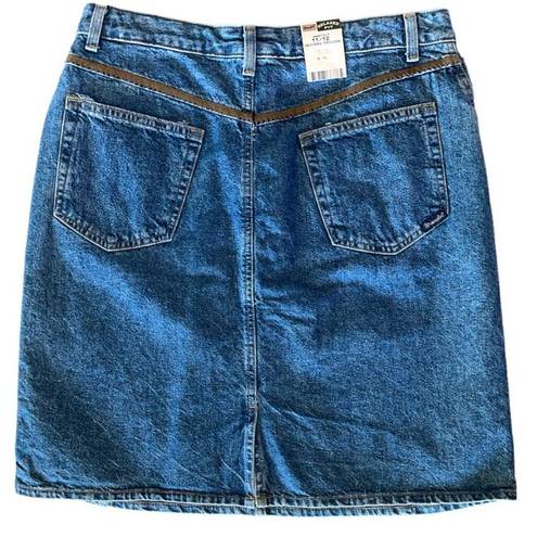 Wrangler Relaxed Fit Western Denim Jean Skirt size 11/12