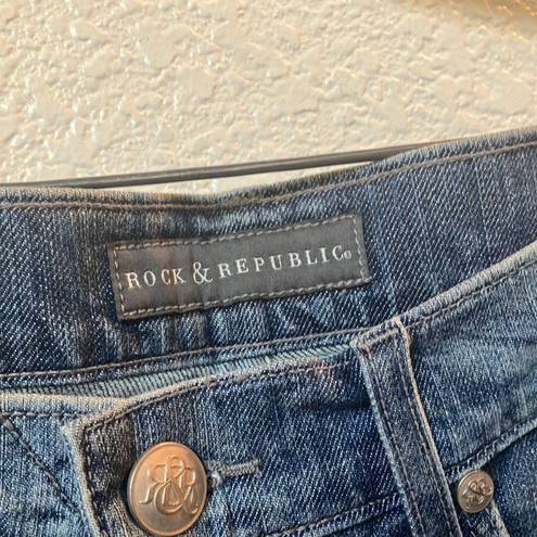 Rock & Republic  cropped jeans 28