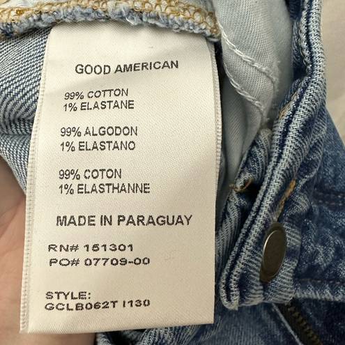 Good American  Good Classic Bootcut Jeans Indigo Size 16 New With Tags