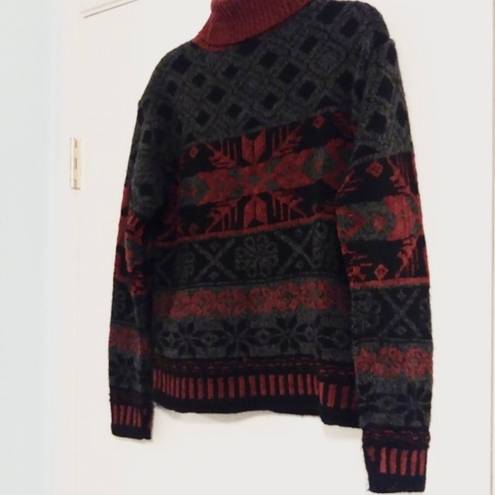 High Sierra Vintage  Knit Winter Turtleneck Sweater