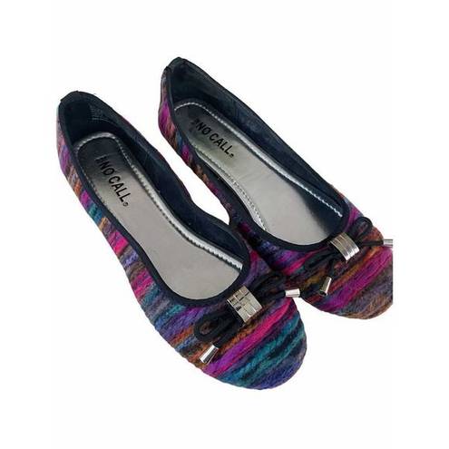 Solid & Striped No Call multi color striped size 8.5 womens flats