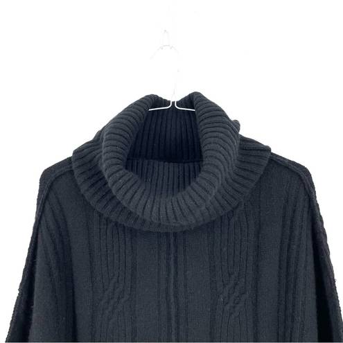 All Saints Marquis Pullover Heavy Knit Lambs Wool Sweater Shrug Poncho