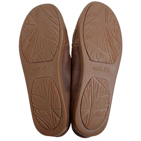 Olukai  Nohea Nubuck Dark Java/Tan Loafer Shoes