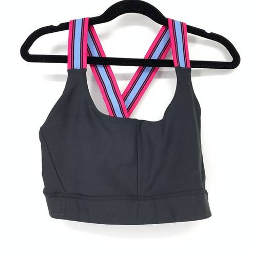 SoulCycle Soul X Soul Cycle Sports Bra Women's Size XS Black Cross Back Straps