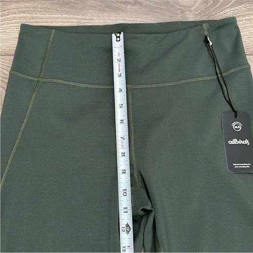 Allbirds  Natural Leggings Green Mid Rise  Compressive Size Large