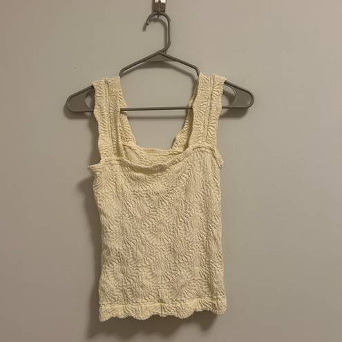 Free People Love Letter Cami in Ivory size M/L