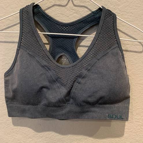 SoulCycle SOUL BY  Sweaty Mesh Sports Bra (L)