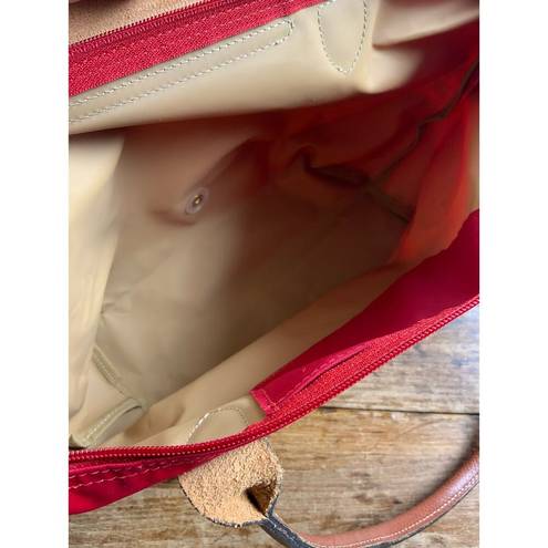 Longchamp  Le Pliage Original Tote in Red