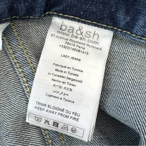 Ba&sh  Sally Straight Jeans Handbrushed Blue