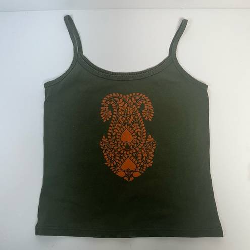 Gap Vintage  Tank Top, Paisley Graphic Design | Size M