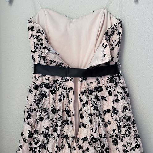 Delia's NWOT Strapless Lace Floral Dress