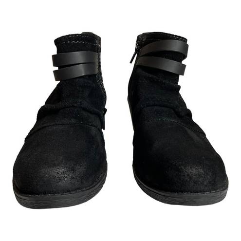 Earth Origins  Odel Suede Booties NWOT 6.5 Black