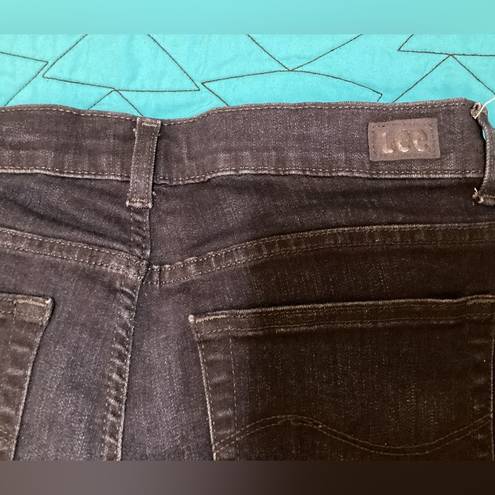 Lee EUC  relaxed‎ fit straight leg mid rise jeans Sz. 12 short - #805