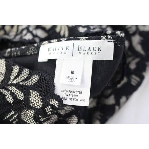 White House | Black Market White Black House Market ladies crop top size M