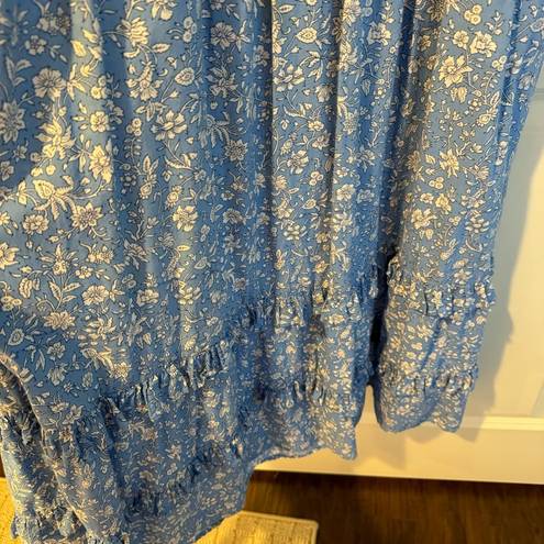 Tuckernuck  Pink City Prints Cornflower Lolita Isabel Dress Blue Floral | S