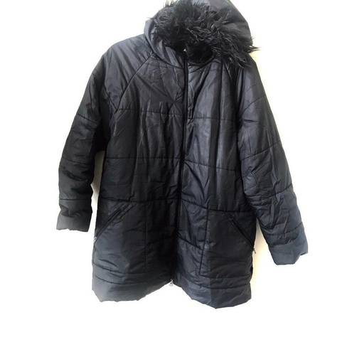 Guess  Black Down Puffer Jacket