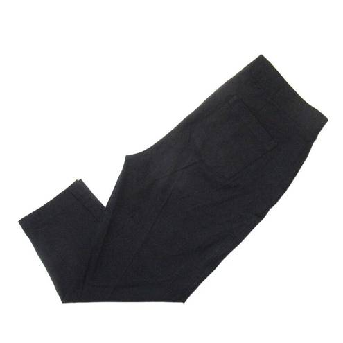 Spanx NWT  20365T Polished Ankle Slim in Black Pull-on Shaping Crop Pants 2X Tall