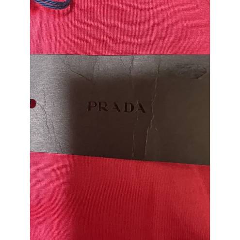 Prada  Pleated Front Panel A-Line Skirt Pink Women’s Size 44IT/US8