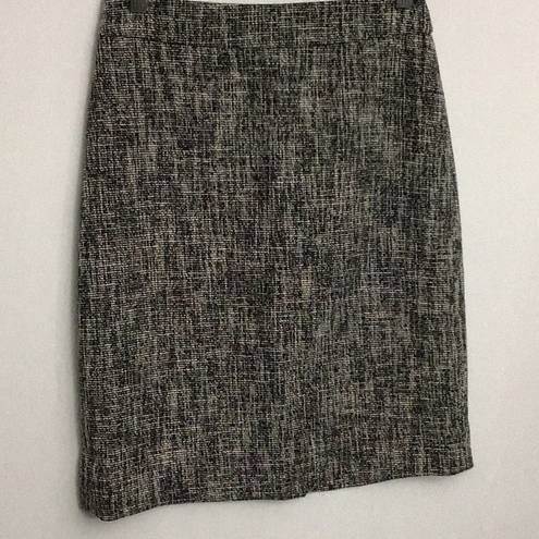 Kate Spade  Tweed Judy Pencil Skirt SIze 00 B & W