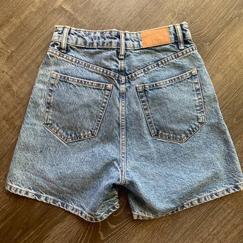 ZARA High Waisted Mom Shorts