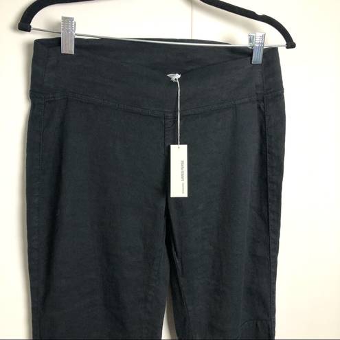 James Perse  Linen Blend High Rise Raw Hem Pants NWT