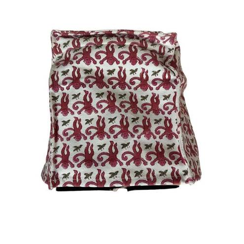 Roller Rabbit  Women's Cotton Nesting Box Bag Red Monkey Print Size Large