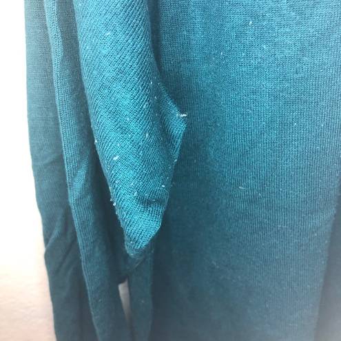 Dress Barn  Sweater Teal Scoop Neck Knit Sz 2X GUC Plus Size Casual Long Sleeve