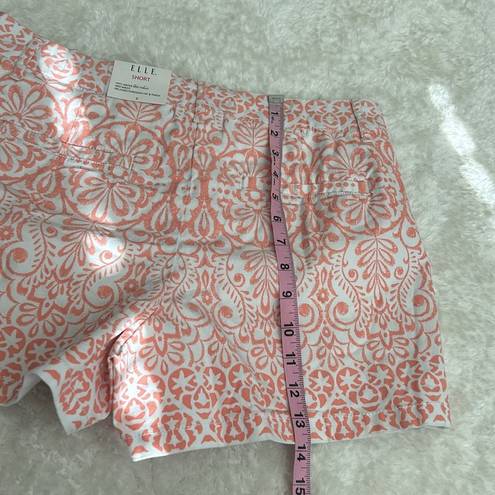 Elle  floral chino shorts size 8