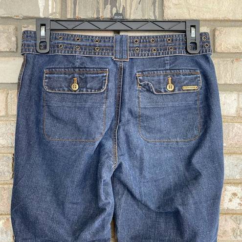 DKNY  Y2K Belted Bootcut Mid-Rise Jeans Size 6