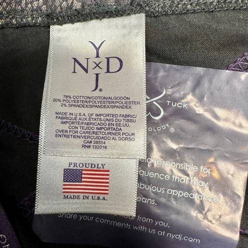 NYDJ  Evie Pull On Leggings Metallic Snake NWT Size 2