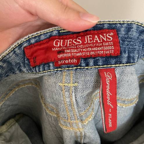 Guess Y2K Low Rise Daredevil Flare Jeans