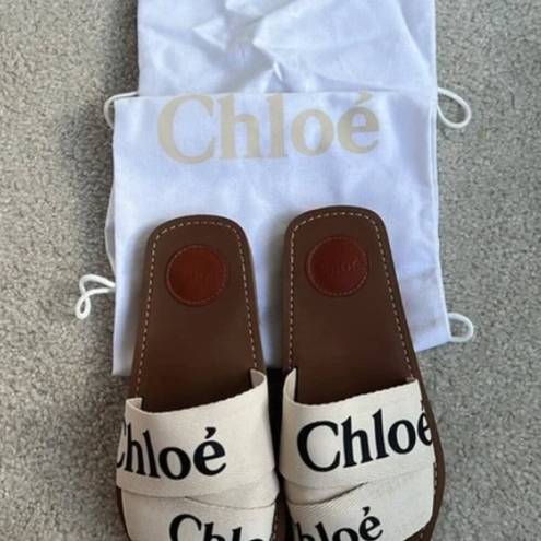 Chloé Chloe Woody Mule Sandal size 38