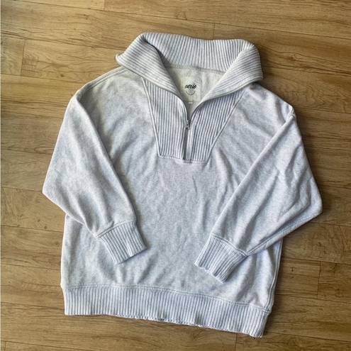 Aerie ◇  QUARTER ZIP SWEATSHIRT