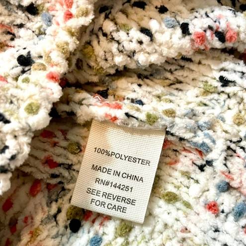 The Moon NWT & Madison Confetti Cable Knit Turtleneck Sweater