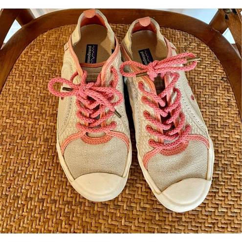 Patagonia  hemp patrol sneaker in salmon/cream 6.5