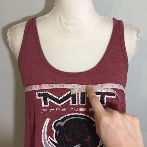 Rivalry Threads NWT Red Cardinal MIT Engineers Tank Top Maroon New