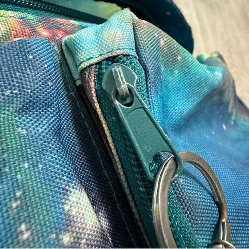 KAVU  Galaxy Space Rope Sling Bag RARE Purse Blue Green