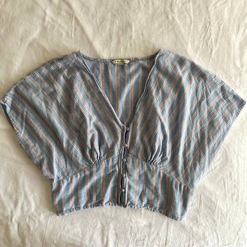 American Eagle Stripped Blouse