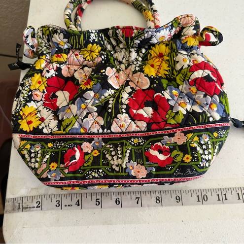 Vera Bradley  Poppy Fields Cinch Satchel Handbag