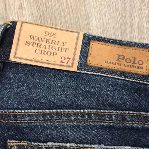 Polo  Ralph Lauren The Waverly Straight Crop Jeans