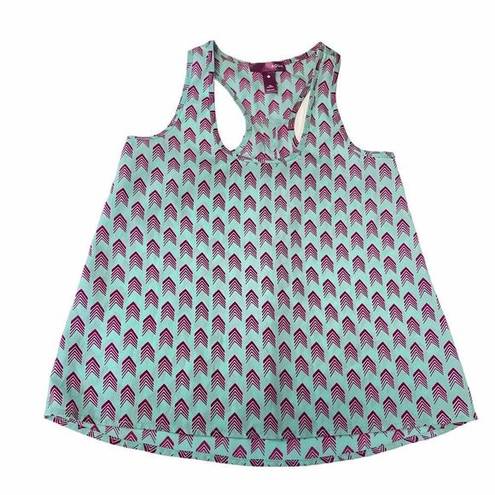 AQUA  Small Chevron Print Tank Top