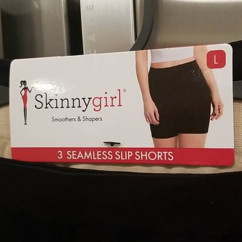 Skinny Girl 💕💕 Seamless Slip Shorts 3 Pack Large