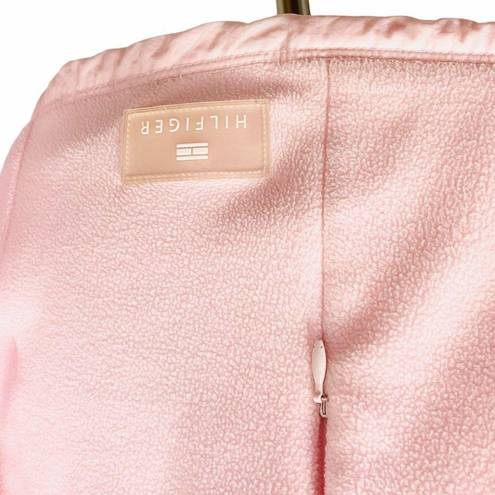 Tommy Hilfiger  Women's Large Pink Zip Up Fleece Jacket